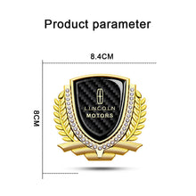 Load image into Gallery viewer, Lincoln Shield Emblem Sticker
