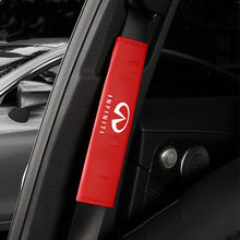 Load image into Gallery viewer, Infiniti Logo Seat Belt Pads
