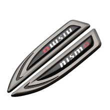 Load image into Gallery viewer, 2pcs Nissan Nismo Fender Emblems
