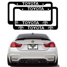 Load image into Gallery viewer, 2pcs Toyota License Plate Frames with Screw Caps
