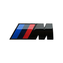 Load image into Gallery viewer, Silver and Glossy Black Plastic For BMW M Sticker Logo M1 M2 M3 M4 M5 M6 E30 E36 E39 E46 E60 E90 F10 F20 F30 G01 G30 X1 X3 X5
