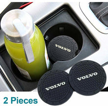 Load image into Gallery viewer, Volvo Logo Auto Cup Holder Mats
