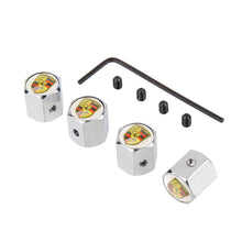 Load image into Gallery viewer, 4pcs  Prosche Logo Tire Valve Caps
