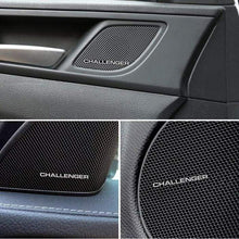 Load image into Gallery viewer, 4pcs Dodge Challenger Door Speaker Emblem Stickers
