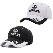Load image into Gallery viewer, Lexus Logo Baseball Cap White Black
