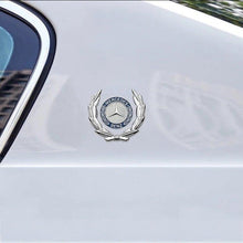 Load image into Gallery viewer, Mercedes-Benz Wreath Emblem Sticker
