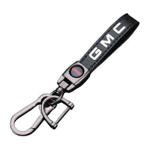 Load image into Gallery viewer, GMC Logo Keychain Leather
