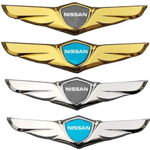 Load image into Gallery viewer, Nissan Logo Wings Decal Emblem Sticker
