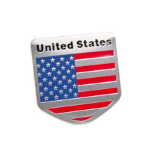 Load image into Gallery viewer, United States USA Flag Shield Trunk Emblem Sticker
