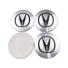 Load image into Gallery viewer, 4pcs 56 mm Acura Wheel Center Stickers

