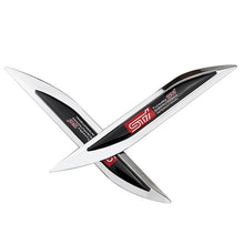 Load image into Gallery viewer, 2pcs Subaru WRX STI Fender Emblems
