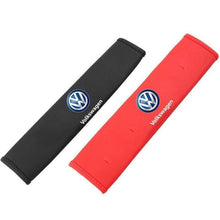 Load image into Gallery viewer, 2pcs Volkswagen Logo Seat Belt Pads
