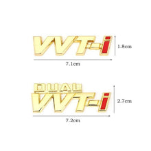 Load image into Gallery viewer, Toyota VVT-i and Dual VVT-i Letters Emblem Sticker
