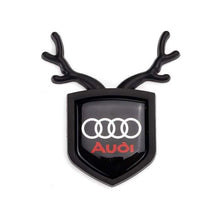 Load image into Gallery viewer, 2pcs Audi Shield Antler Emblems
