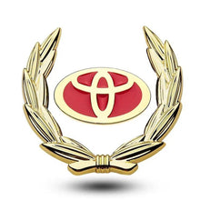 Load image into Gallery viewer, Toyota Wreath Emblem Sticker
