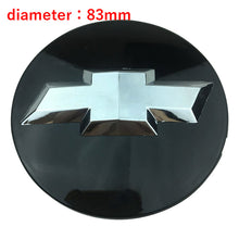 Load image into Gallery viewer, 4pcs 83mm Chevrolet Logo Wheel Center Caps
