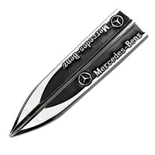 Load image into Gallery viewer, 2pcs Mercedes-Benz Blade Fender Emblem Stickers
