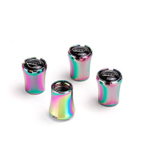 Load image into Gallery viewer, Nissan Logo Tire Valve Caps - Neo Chrome
