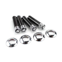 Load image into Gallery viewer, 4pcs Vauxhall Logo Black Car Doors Lock Pins Knobs Interior by VAUXHALL
