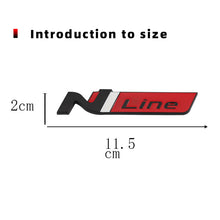 Load image into Gallery viewer, Hyundai N Line Type4  Emblem Sticker
