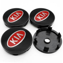 Load image into Gallery viewer, 4pcs 60mm Kia Logo Wheel Center Caps
