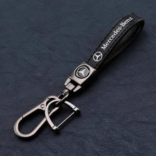 Load image into Gallery viewer, Mercedes-Benz Logo Keychain Leather
