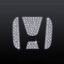 Load image into Gallery viewer, Rhinestone Steering Wheel Emblem Sticker
