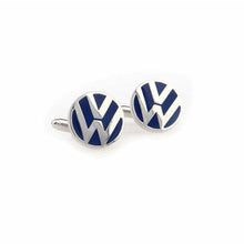 Load image into Gallery viewer, 2pcs Volkswagen Logo Men's Shirt Cufflinks

