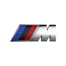 Load image into Gallery viewer, Silver and Glossy Black Plastic For BMW M Sticker Logo M1 M2 M3 M4 M5 M6 E30 E36 E39 E46 E60 E90 F10 F20 F30 G01 G30 X1 X3 X5
