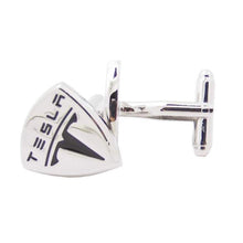 Load image into Gallery viewer, 2pcs Tesla Logo Men's Shirt Cufflinks
