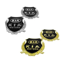 Load image into Gallery viewer, 2pcs KIA Motors Shield Logo Emblem Sticker
