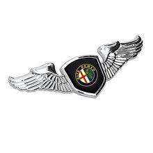 Load image into Gallery viewer, Alfa Romeo Logo Wings Front Hood Emblem
