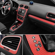 Load image into Gallery viewer, Set Car Central Control Dashboard Panel Cover Stickers for Volkswagen Golf 6 MK6
