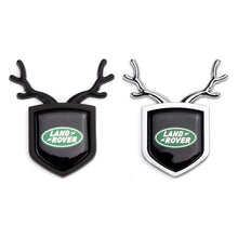 Load image into Gallery viewer, 1pcs Land Rover Logo Shield Antler Emblems
