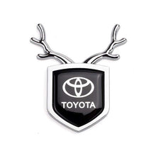 Load image into Gallery viewer, 2pcs Toyota Logo Shield Antler Emblems
