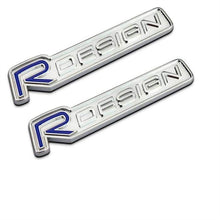 Load image into Gallery viewer, 2pcs Volvo R DESIGN Emblem Stickers
