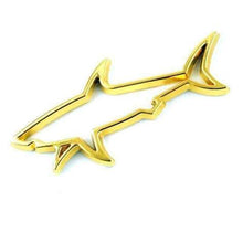 Load image into Gallery viewer, Hollow Shark Metal Emblem Sticker
