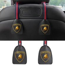 Load image into Gallery viewer, 2pcs Lamborghini Hidden Seat Back Hooks
