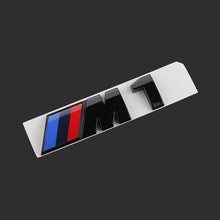 Load image into Gallery viewer, Silver and Glossy Black Plastic For BMW M Sticker Logo M1 M2 M3 M4 M5 M6 E30 E36 E39 E46 E60 E90 F10 F20 F30 G01 G30 X1 X3 X5
