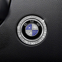 Load image into Gallery viewer, Rhinestone Engine Start/Stop Button Emblem Sticker
