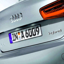 Load image into Gallery viewer, Hybrid Refit Emblem for Audi [Silver, Metal, Sticker]
