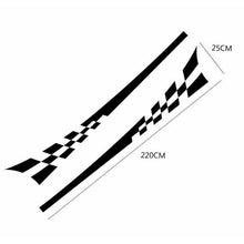 Load image into Gallery viewer, 2pcs Side Door Stripes Stickers 86,6 x 9,8 inch
