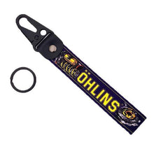 Load image into Gallery viewer, Ohlins Embroidered Car Keychain
