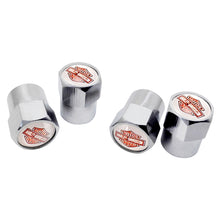 Load image into Gallery viewer, 4pcs Harley-Davidson Logo Tire Valve Caps
