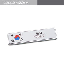 Load image into Gallery viewer, Flag Label Emblem Sticker for Car
