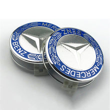 Load image into Gallery viewer, 4pcs Wheel Center Caps for Mercedes-Benz 75mm
