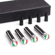Load image into Gallery viewer, 4pcs Italy Flag Car Doors Lock Pins Knobs Interior
