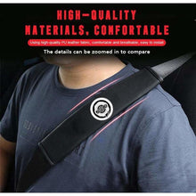 Load image into Gallery viewer, 2pcs Chrysler Logo Seat Belt Pads
