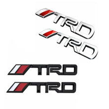 Load image into Gallery viewer, 2pcs TRD Emblem Stickers For Toyota
