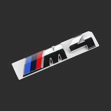Load image into Gallery viewer, Silver and Glossy Black Plastic For BMW M Sticker Logo M1 M2 M3 M4 M5 M6 E30 E36 E39 E46 E60 E90 F10 F20 F30 G01 G30 X1 X3 X5
